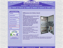 Tablet Screenshot of elektro-borst.de